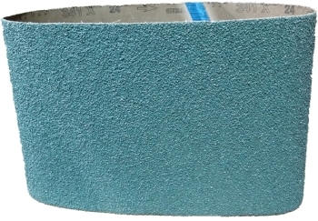 Zirconium abrasive belt