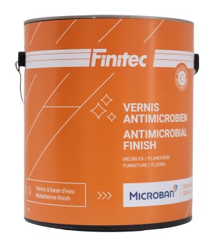 Microban antimicrobial finish